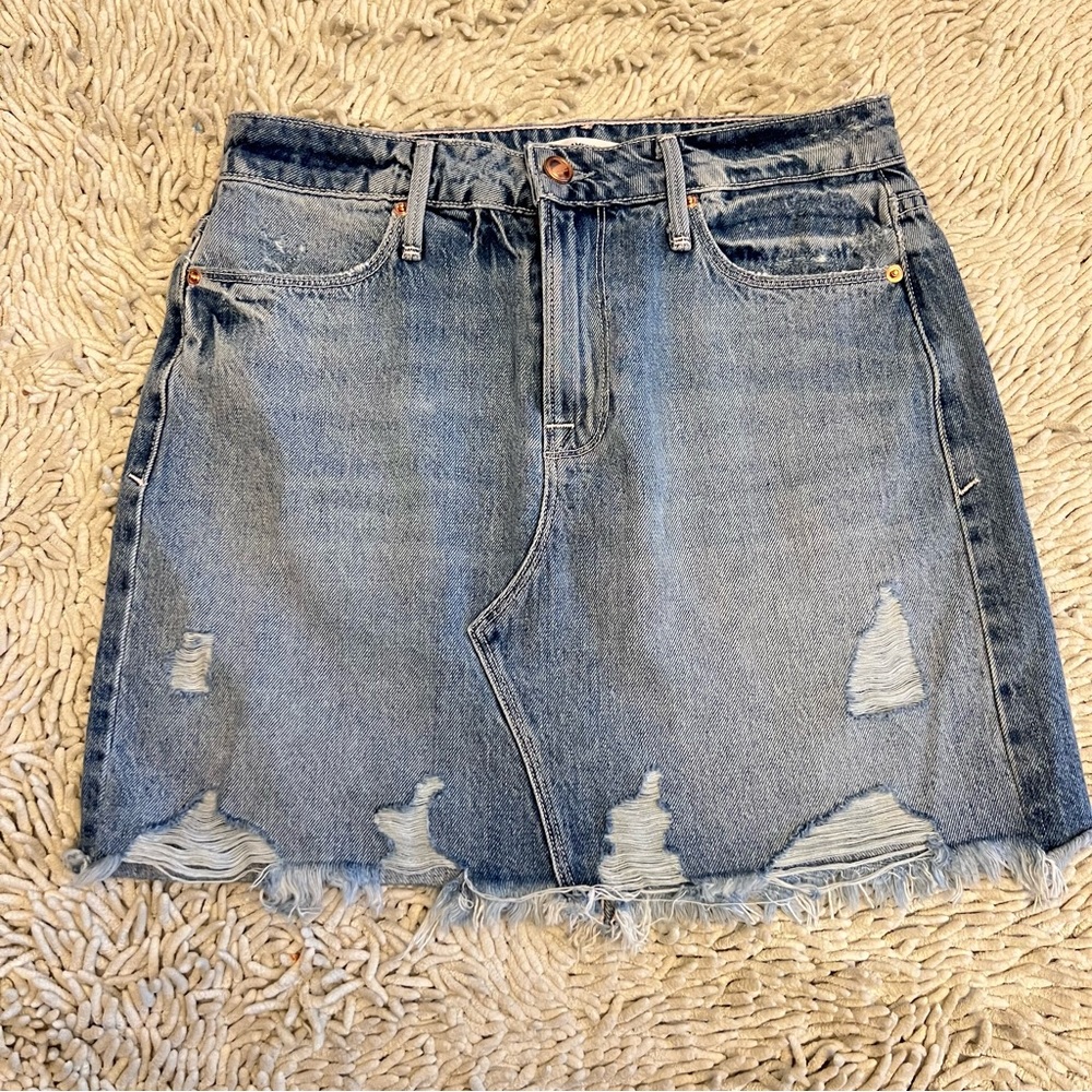 Good American Denim Skirt - Size 25